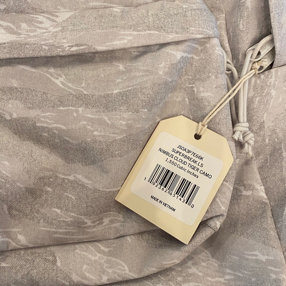 JANSPORT Superbreak LS Nimbus Cloud Tiger Camo Bag - Picture 8 of 12